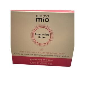 Mama Mio Tummy Rub Butter – Omega-Rich Stretch Mark Protection Cream 4.0 Fl Oz